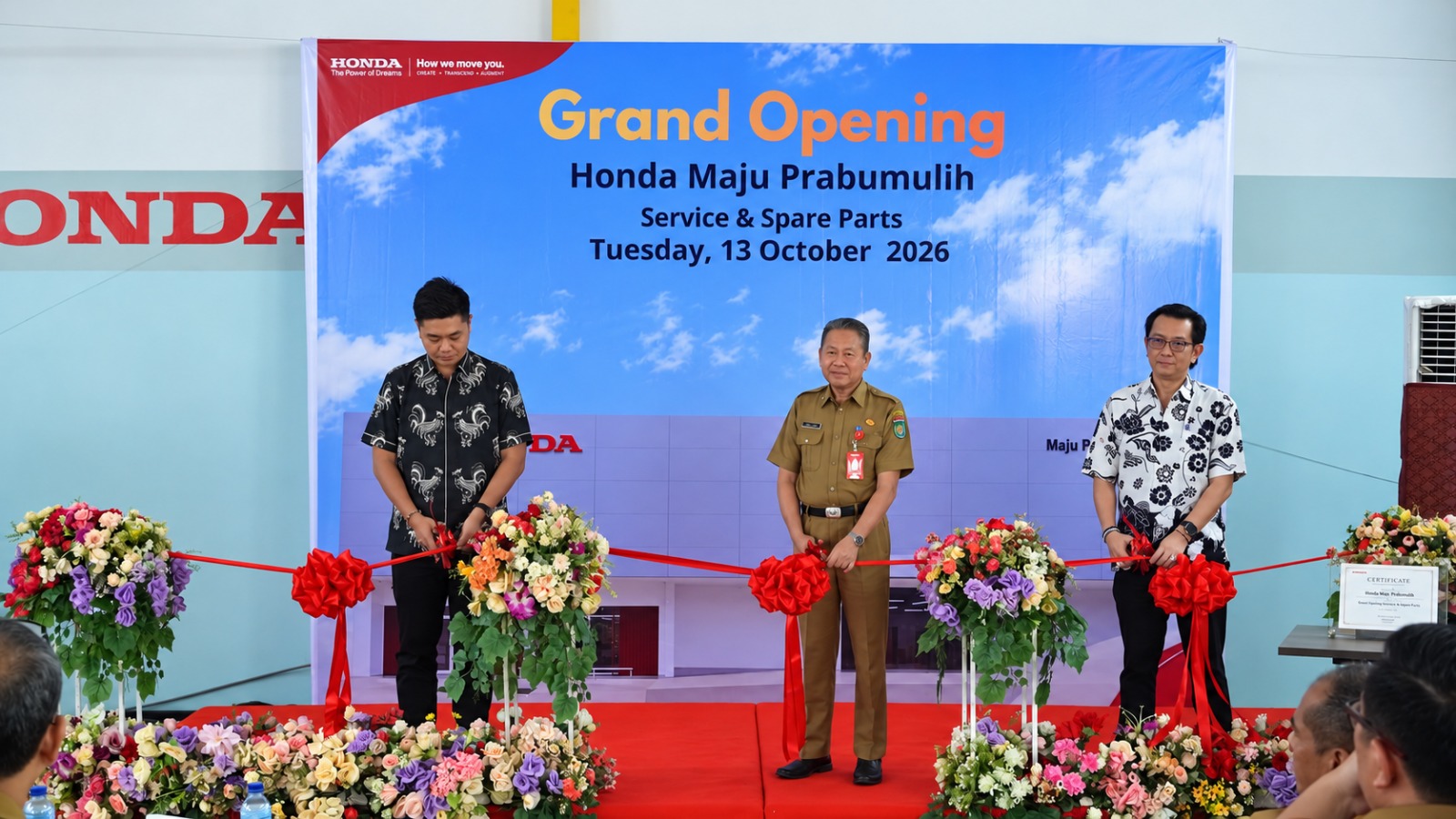 Honda Maju Prabumulih Jadi Diler ke-17 Sepanjang Tahun 2026, Outlet 3S Honda Imora BSD di QBIG BSD Mulai Beroperasi