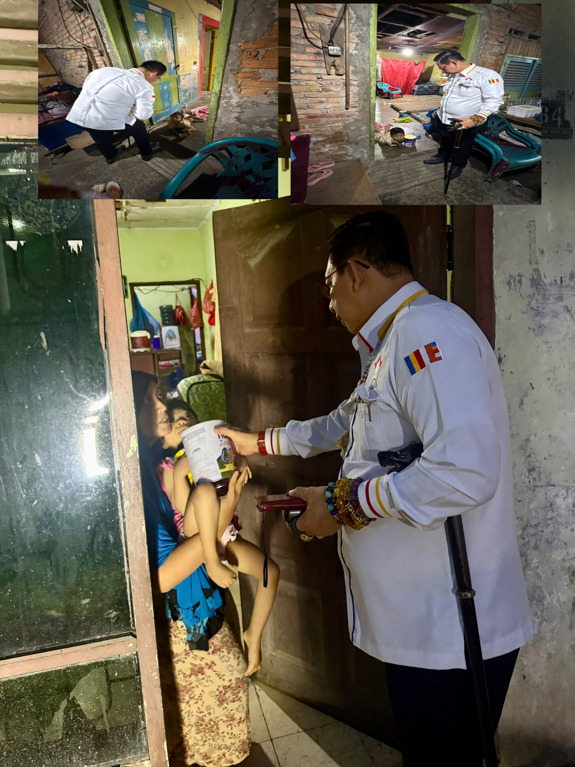 Tak Henti Beri Bantuan Stunting, Wong Chun Sen: Saya Senang, Anak Stunting Banyak Perubahan, Ingatkan Orangtua Jaga Asupan Gizi dan Pola Makan Anak