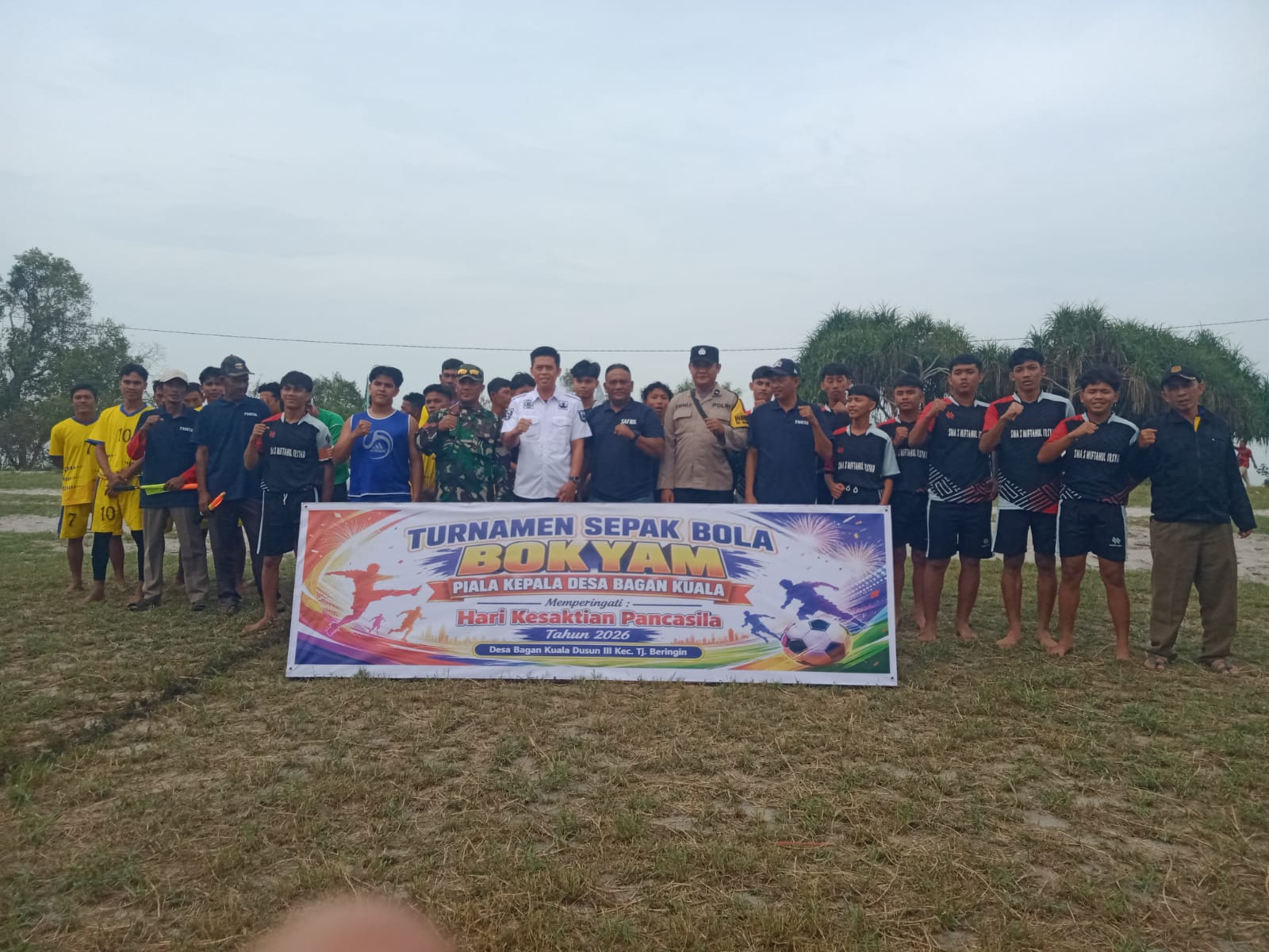Sambut Hari Kesaktian Pancasila, Turnamen Bokyam Piala Kades Bagan Kuala 2026 Memukau Penonton
