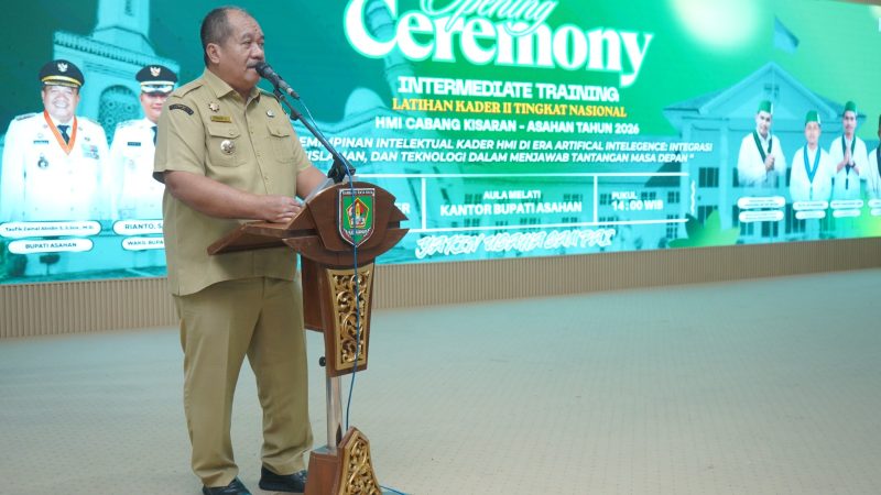 Bupati Asahan Hadiri Pembukaan Latihan Kader HMI Cabang Kisaran Tahun 2026