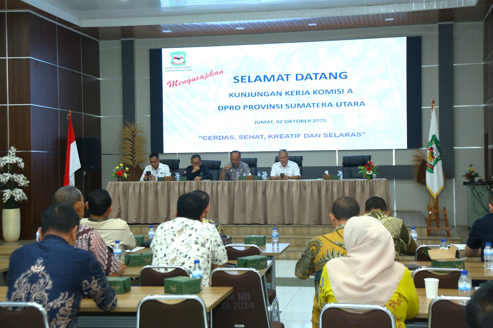 Pemko Pematangsiantar Terima Kunjungan Kerja Komisi A DPRD Provinsi Sumatera Utara