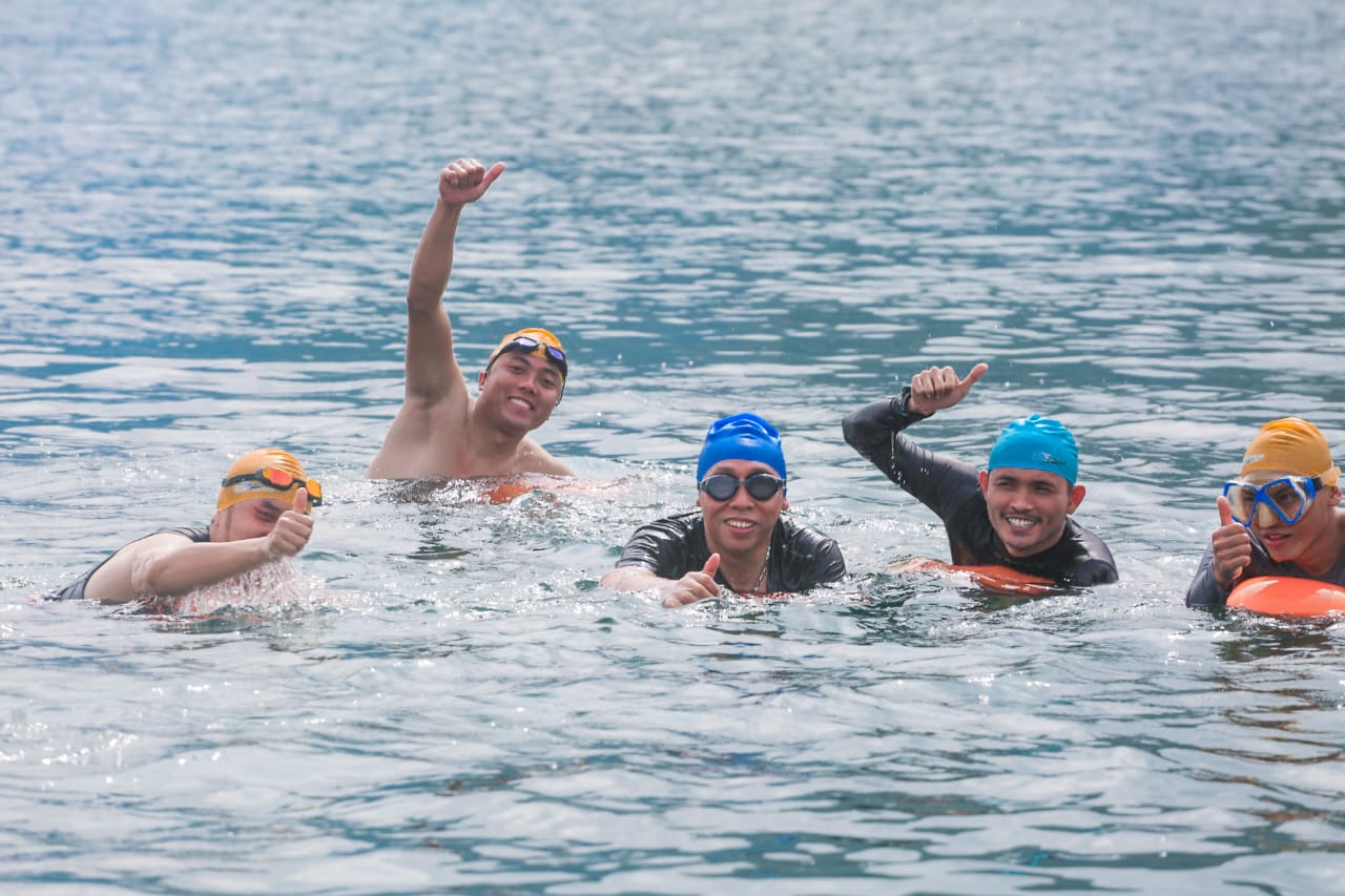 ‎Dorong Sport Tourism Danau Toba, Bupati Taput Buka Tapanuli Highlands Festival 2026 dan Ikut Berenang Sibandang–Muara
