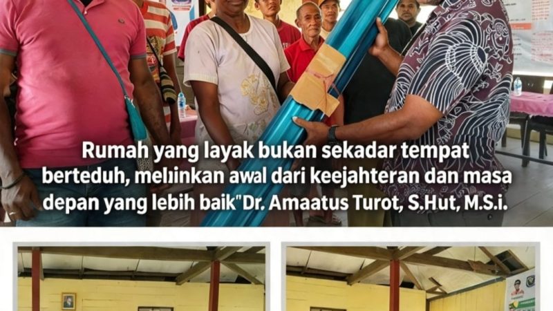 Kolaborasi Pemerintah Kabsor Dan Anggota DPRK: Bantuan BSPS 2026 Diserahkan ke Masyarakat Wonosari