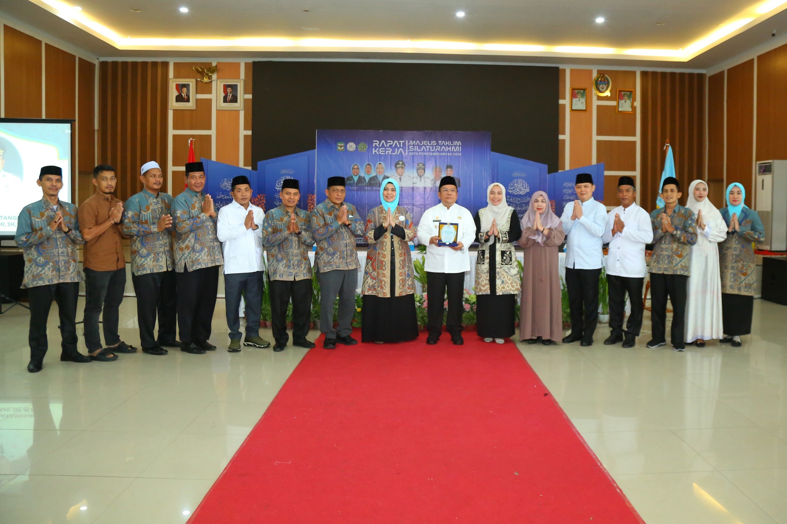 Wali Kota Pematangsiantar Hadiri Rapat Kerja Majelis Taklim Silaturahmi Periode 2026 -2031