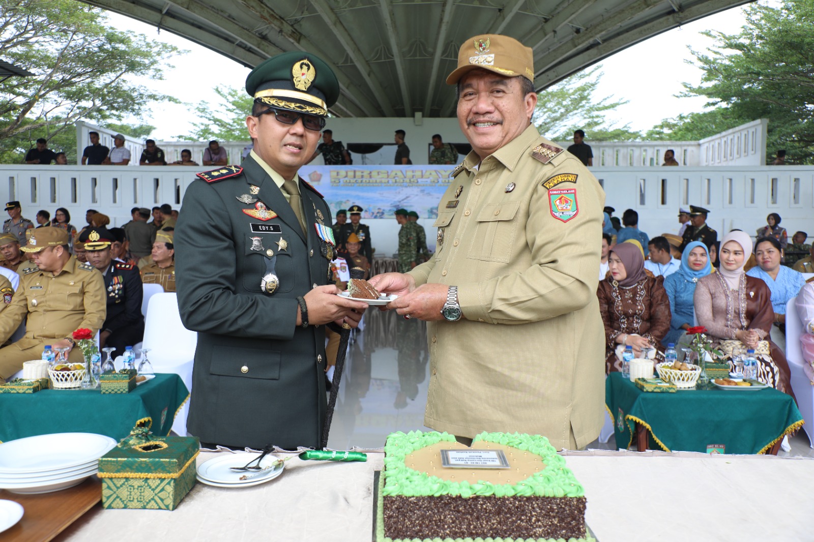 Bupati Asahan Ikuti Upacara HUT Ke-81 TNI Tahun 2026
