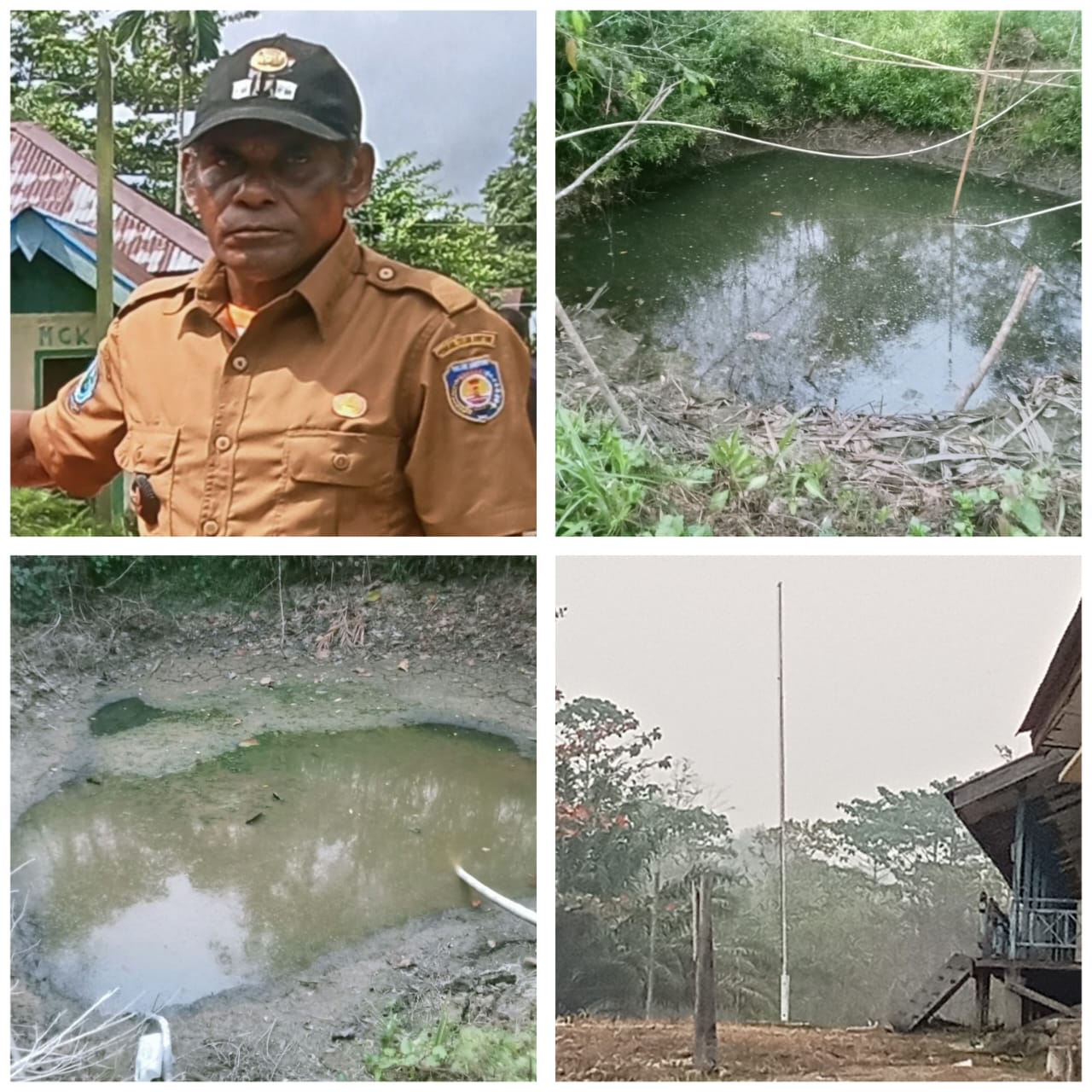 Krisis Air Bersih & Kabut Asap di Warganusa I Kaitaro, Kepala Kampung: Guru Tak Bisa Mengajar, Anak Sekolah Diliburkan