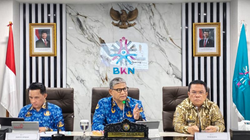 Wali Kota Wesly Silalahi Laksanakan Ekspos Manajemen Talenta Pemko Pematangsiantar di Kantor BKN Jakarta