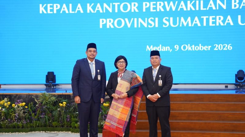 Pengukuhan Kepala Perwakilan Bank Indonesia Provinsi Sumatera Utara, Perkuat Sinergi Menjaga Stabilitas Dan Mendorong Pertumbuhan Ekonomi Daerah
