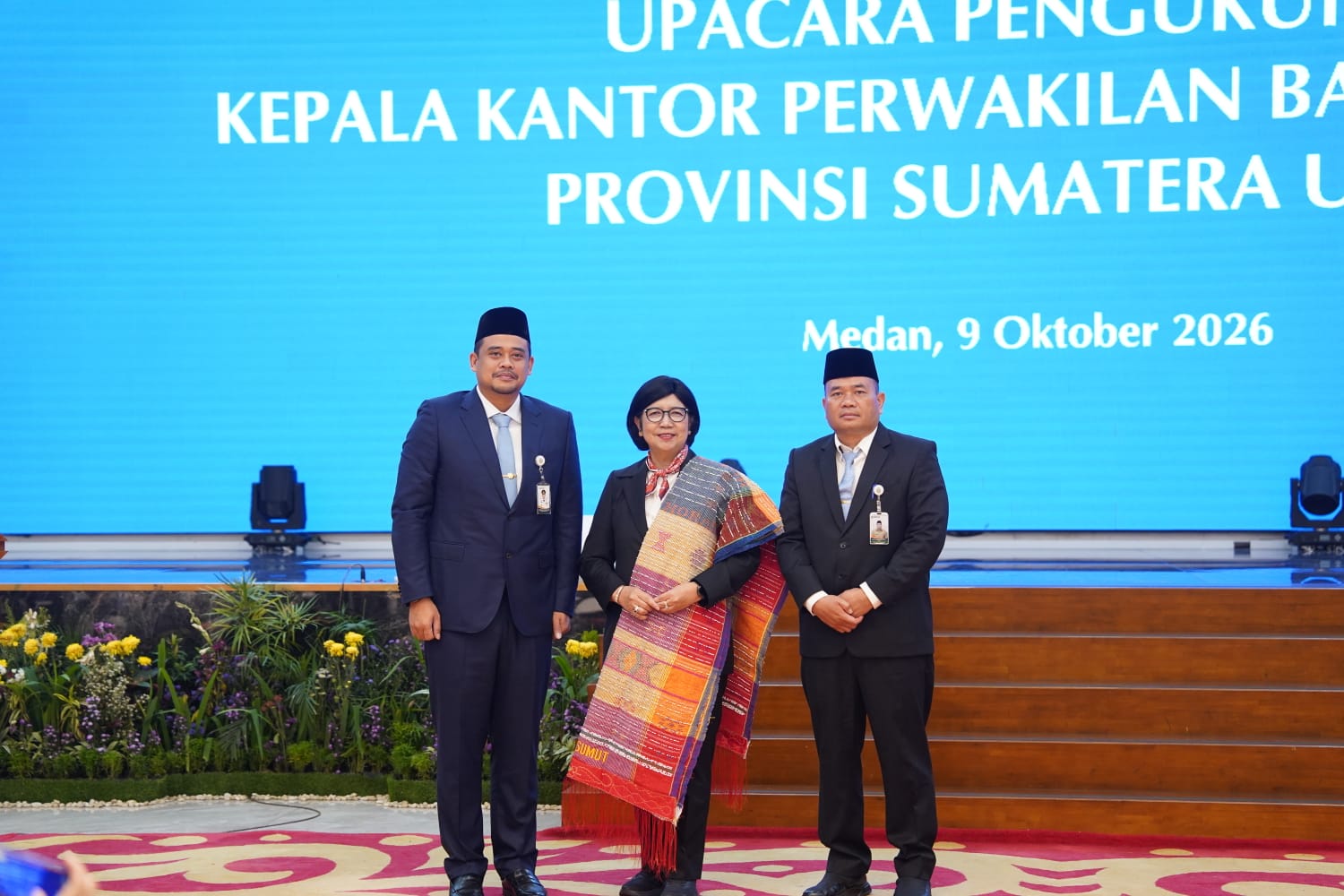 Pengukuhan Kepala Perwakilan Bank Indonesia Provinsi Sumatera Utara, Perkuat Sinergi Menjaga Stabilitas Dan Mendorong Pertumbuhan Ekonomi Daerah