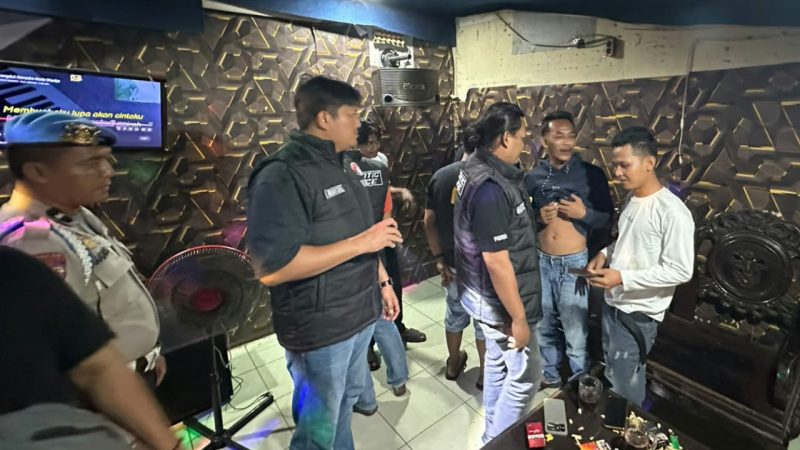 Kasat Resnarkoba Polres Inhu Pimpin Razia, Satu Orang Pelaku di Amankan 