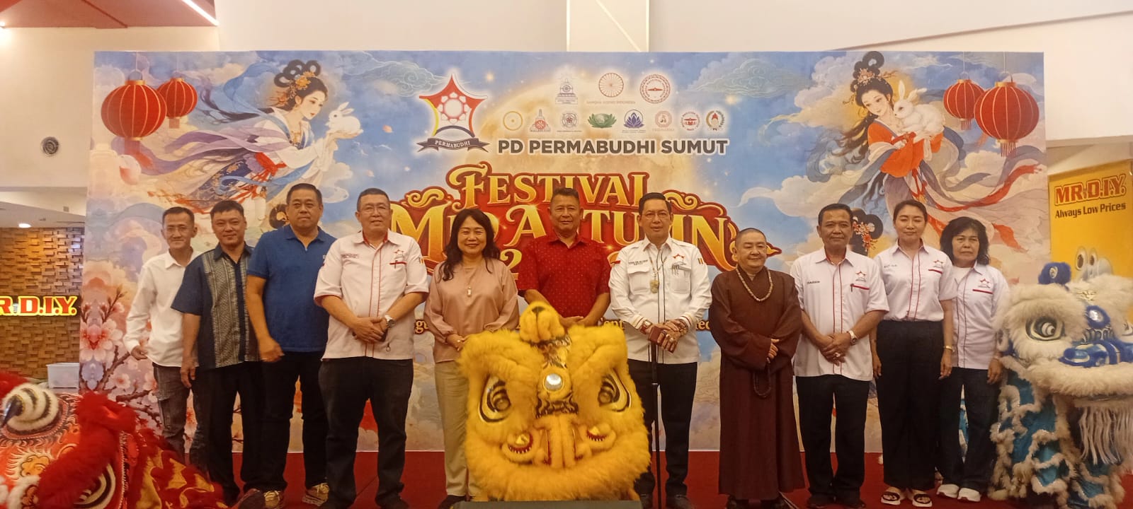 Ribuan Umat Buddha Hadiri Festival Mid-Autumn dan Mooncake Festival 2026, Wong Chun Sen: Momentum Pererat Persaudaraan dan Perkuat Persatuan 