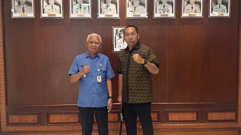 Matangkan Persiapan Rakernas V MPK Indonesia, Bupati Taput Audiensi dan Koordinasi dengan Wagubsu
