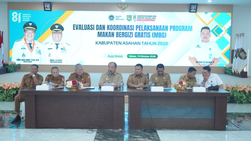 Bupati Asahan Buka Evaluasi Dan Koordinasi Pelaksanaan Program MBG