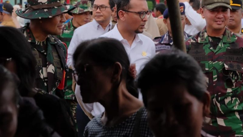 TMMD ke-130 Kodim 0209/Labuhanbatu, Pelayanan Kesehatan Gratis Diserbu Warga Aek Batu