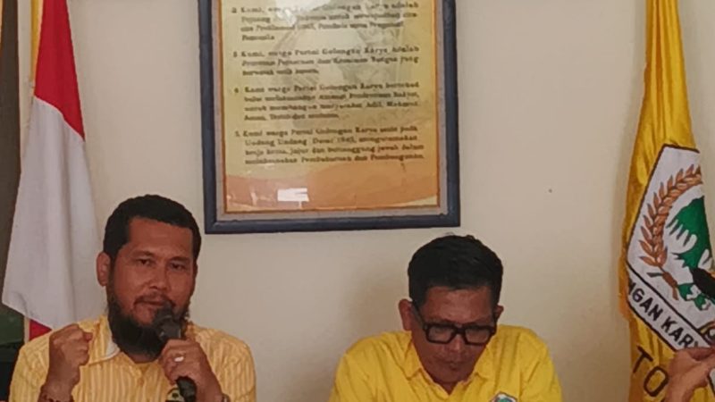 Plt. Ketua DPD Golkar Toba Sambut Hangat Gelaran Musda VI dan Peringatan HUT Partai Ke-62