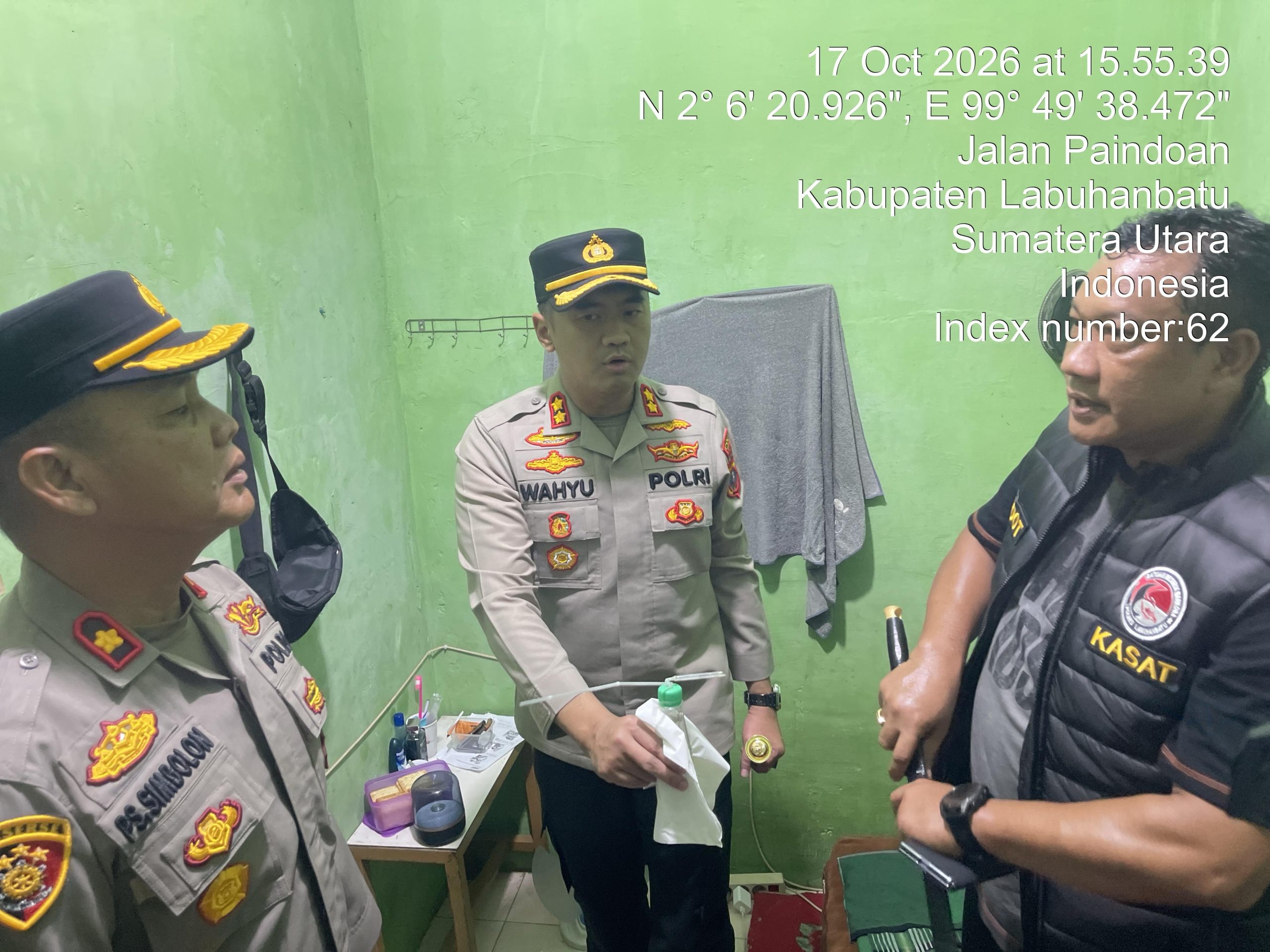 Tindak Lanjut Laporan Warga, Kapolres Labuhanbatu AKBP Wahyu Endrajaya Pimpin Penggerebekan Sarang Narkoba di Pendoan