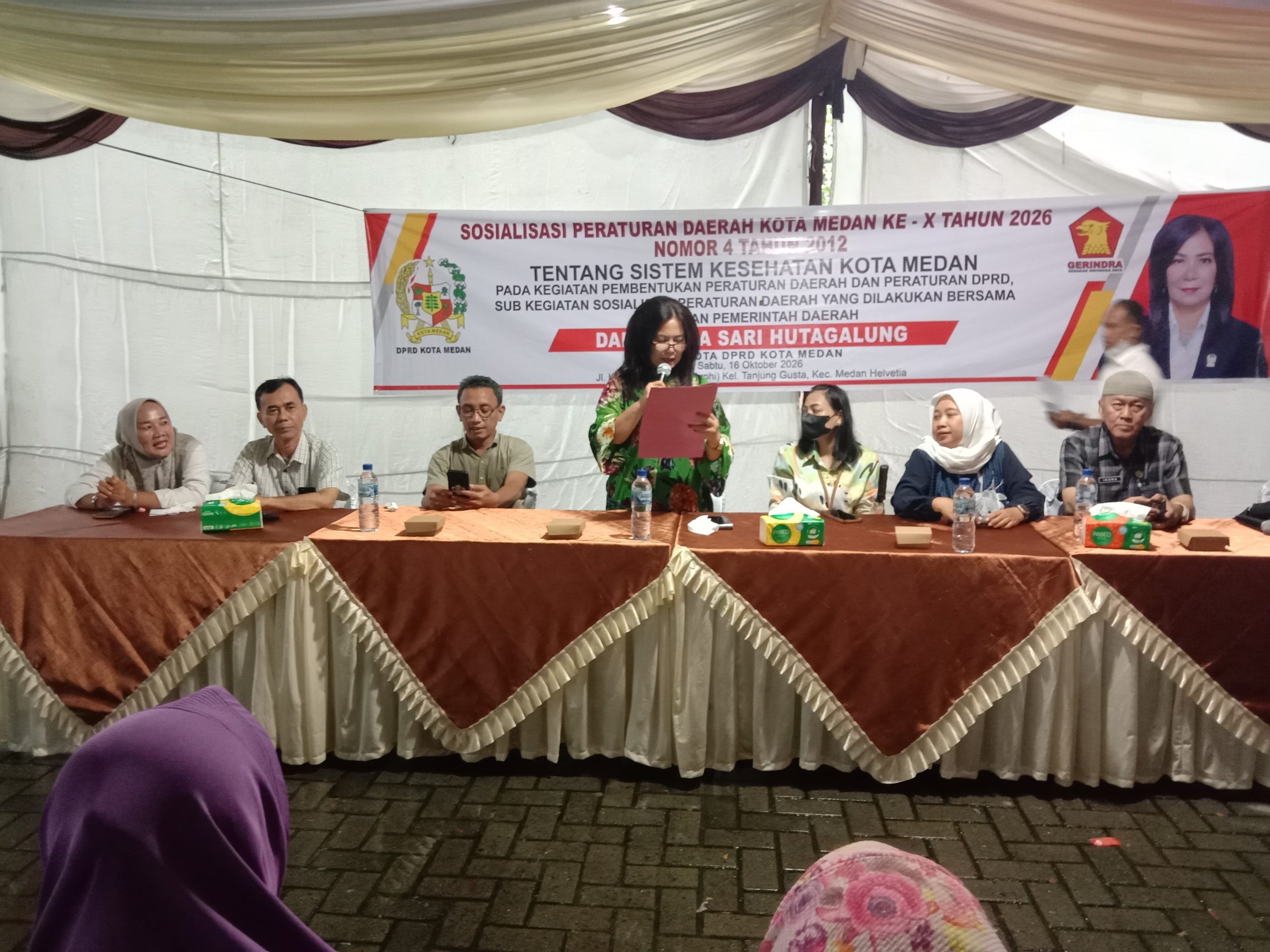 Dame Duma Soroti Pelayanan Kesehatan, Bansos, Jalan Rusak dan Sampah di Tanjung Gusta