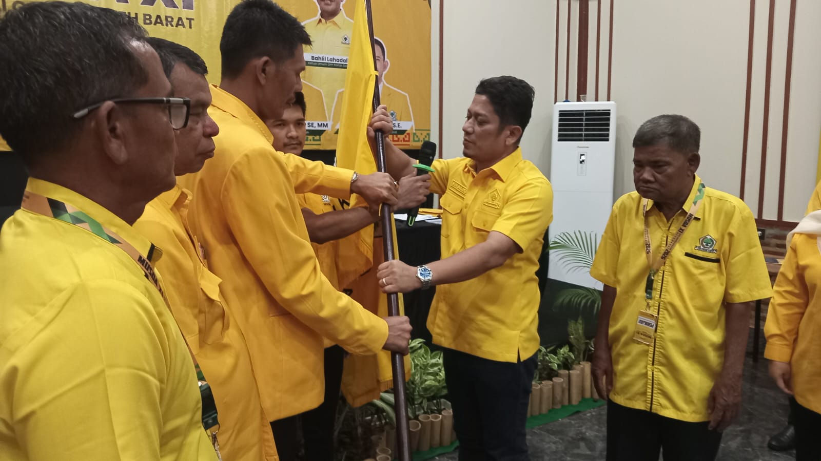 Mustafa Gaseu Terpilih Aklamasi Pimpin Golkar Aceh Barat