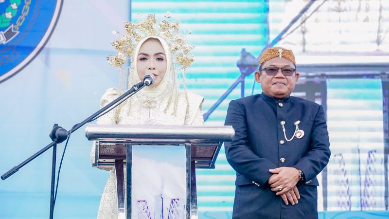 Bupati Labuhanbatu dr Maya Hasmita Ajak Forkopimda Perkuat Sinergi di Resepsi HUT ke-81 Pemkab Labuhanbatu