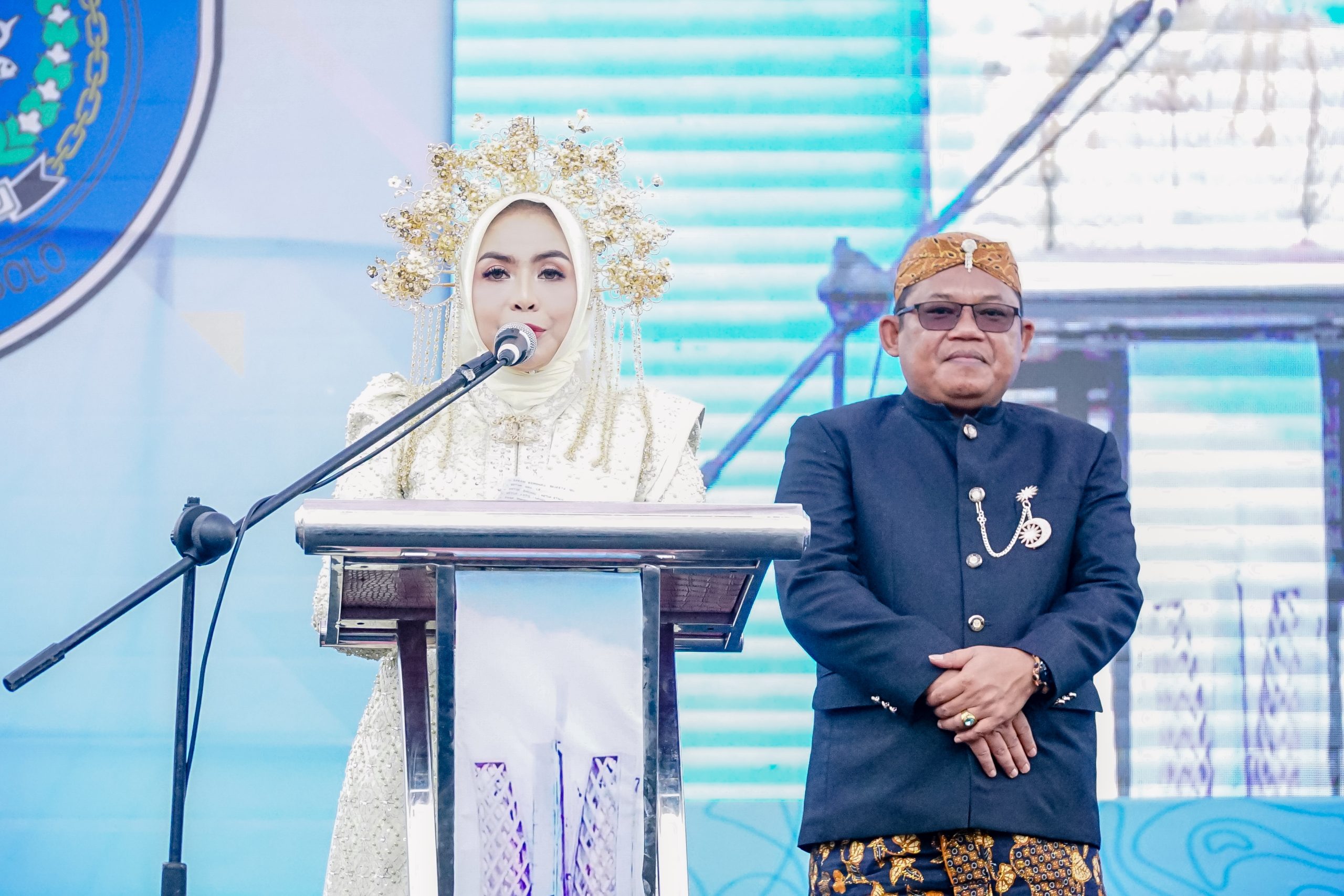 Bupati Labuhanbatu dr Maya Hasmita Ajak Forkopimda Perkuat Sinergi di Resepsi HUT ke-81 Pemkab Labuhanbatu