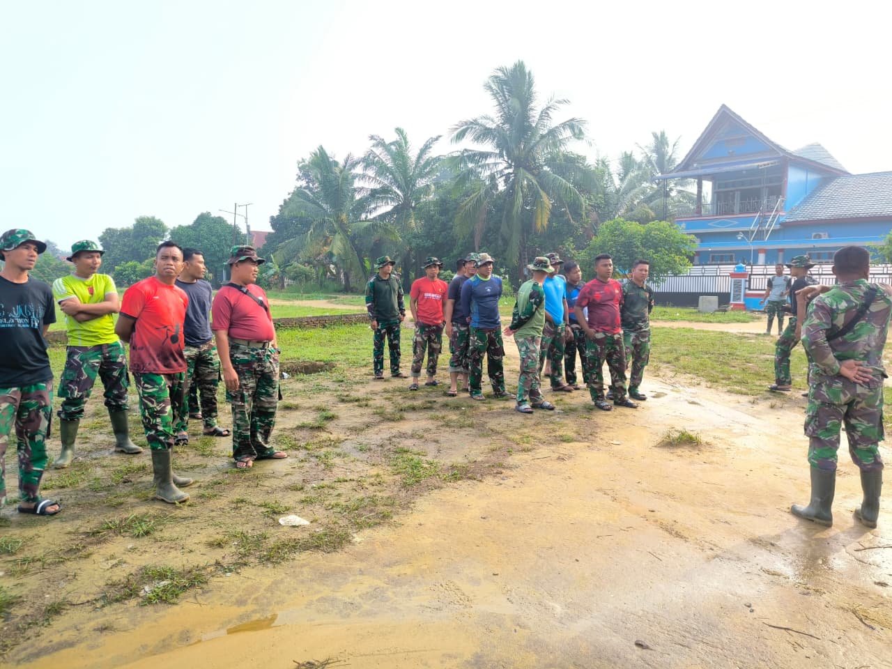 Satgas TMMD ke-130 Kodim 0209/LB Matangkan Pembagian Tugas Sebelum Pembangunan