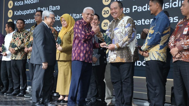 Pemkab Asahan Kembali Raih Predikat Kabupaten Informatif Pada KI Award 2026