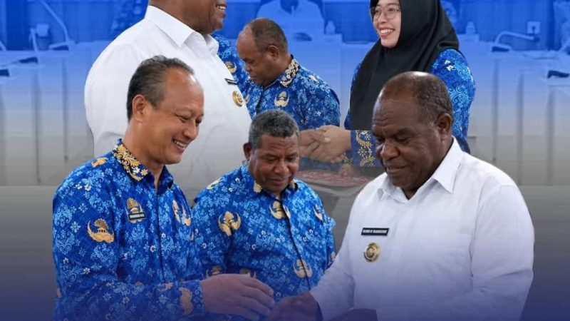 Bupati Johny Kamuru Serahkan DPA Perubahan TA 2026 kepada 32 OPD, Perkuat Prioritas Pembangunan.