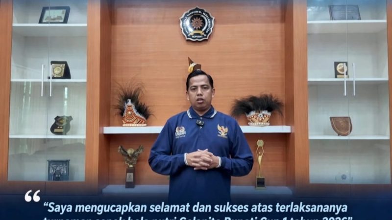 Dukung Olahraga Putri, Rektor UNIMUDA Sorong Ucapkan Selamat atas Suksesnya Galanita Bupati Cup 1 2026