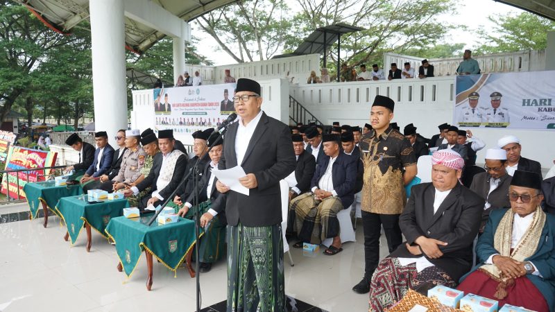 Sekda Asahan Pimpin Upacara Peringatan Hari Santri Nasional Tahun 2026