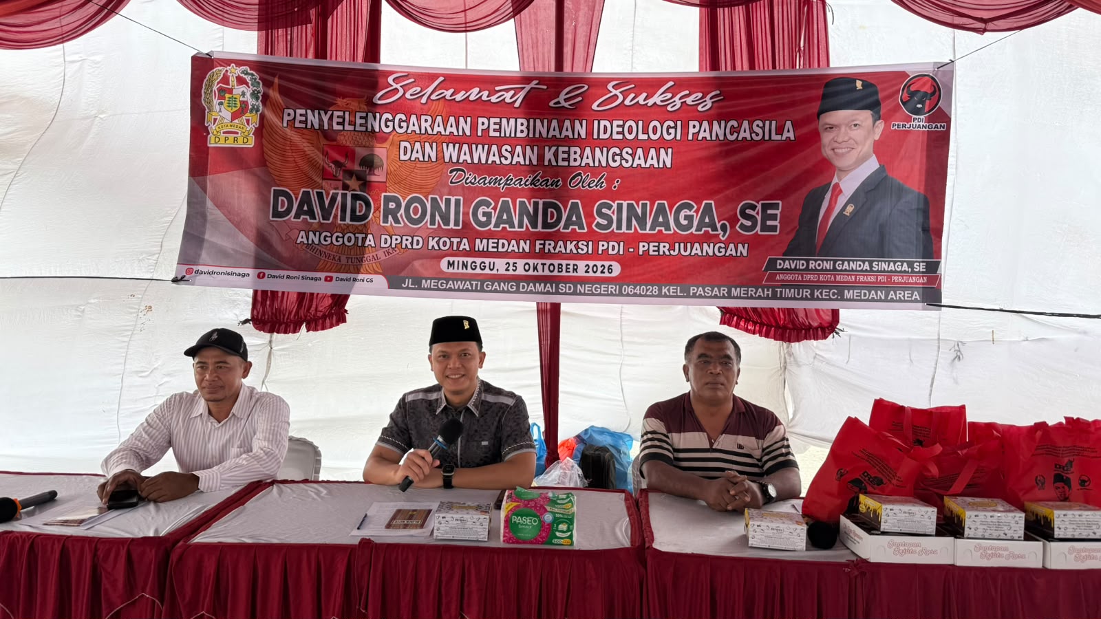 Amalkan Pancasila, David Roni Sinaga Ingatkan Bahaya Perpecahan akibat Perbedaan