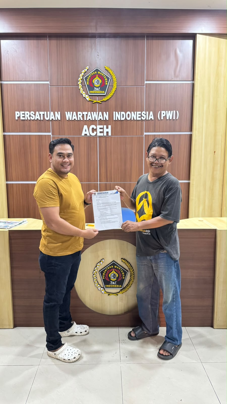 Sayuti Achmad Calon Ketua Persatuan Wartawan Indonesia Aceh periode 2026–2031