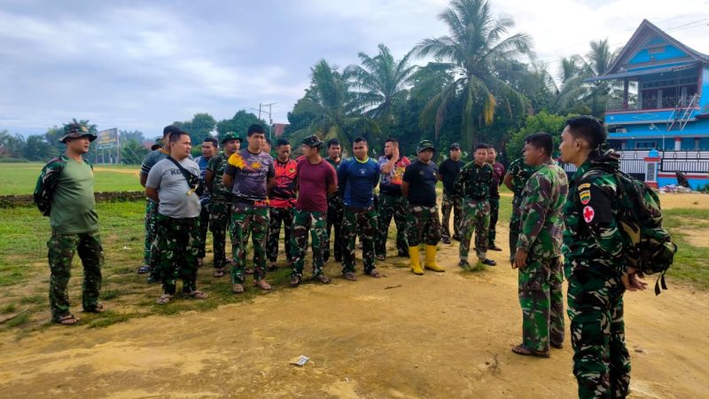 Pastikan Prajurit Tetap Prima, Serma Tigor Rambe Siaga Dampingi Apel Satgas TMMD ke-130