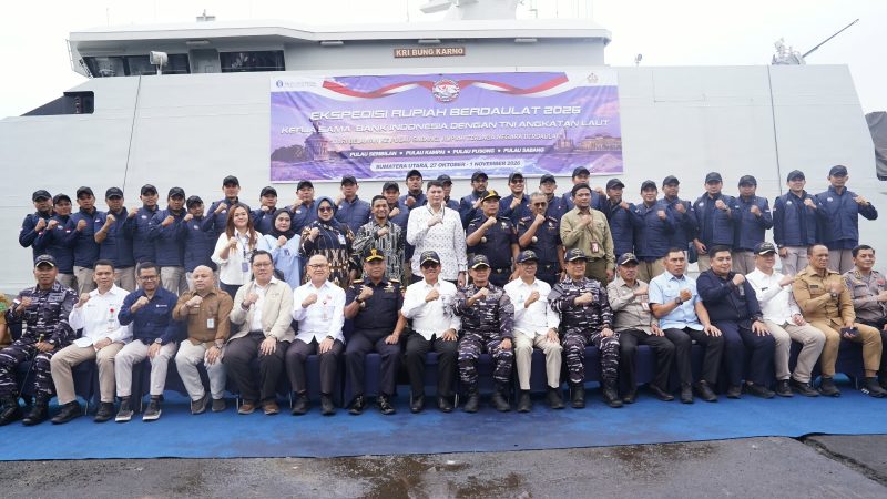 Perluas Layanan Penukaran Uang Rupiah BI Kolaborasi Dengan TNI AL Bantu Masyarakat Kepulauan di Sumatera Utara