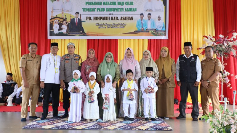 Bunda Paud Asahan Buka Peragaan Manasik Haji Cilik Tingkat Paud Tahun 2026