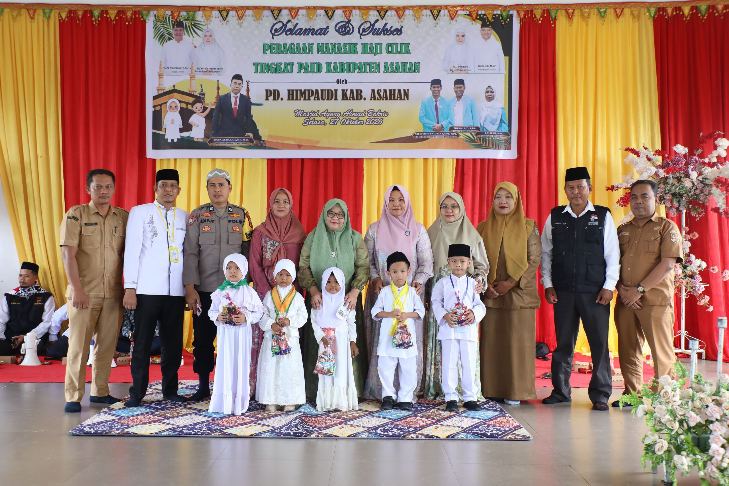 Bunda Paud Asahan Buka Peragaan Manasik Haji Cilik Tingkat Paud Tahun 2026