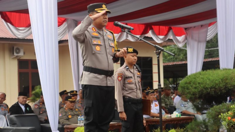 Kapolres Langkat Pimpin Gelar Pasukan Operasi Patuh Toba 2026