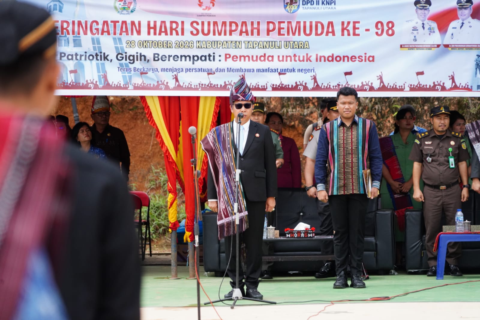Dorong Potensi Lokal dan Generasi Muda, Bupati Tapanuli Utara Hadiri Aktivasi Desa Kreatif di Silangkitang