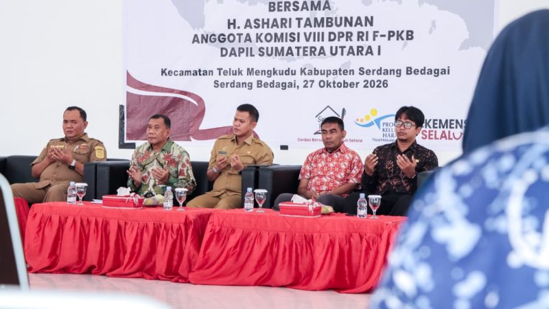 Wabup Sergai Hadiri Diseminasi Program Prioritas Presiden RI di Bidang Pendidikan dan Perlindungan Sosial