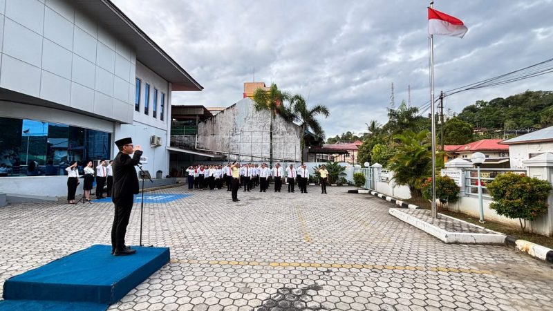 BRI BO Gunungsitoli Gelar Upacara Hari Sumpah Pemuda ke-98, Wujudkan Semangat Bersatu dan Berkarya untuk Indonesia