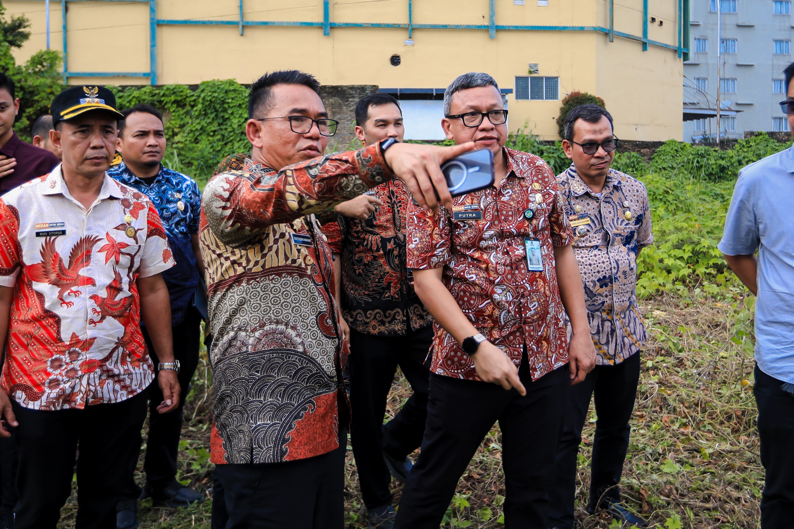 Zakiyuddin Tinjau Aset Pemko Medan di Gatot Subroto, Lahan Hampir 8.000 Meter Persegi Disiapkan untuk Fasilitas Pemerintah