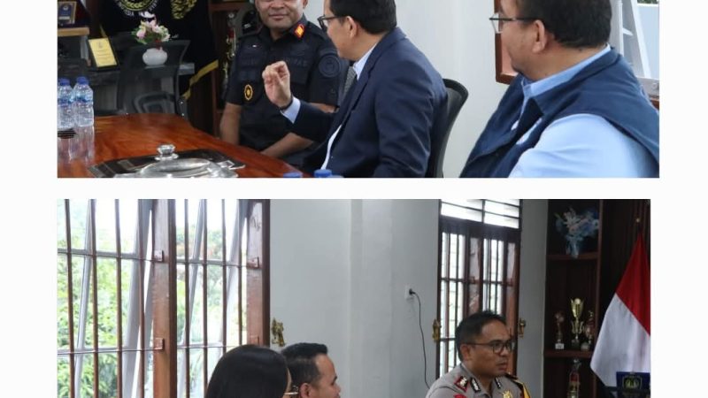 Silaturahmi Kapolres Toba Bersama pengurus Yayasan Sopo Surung di Rutan Balige