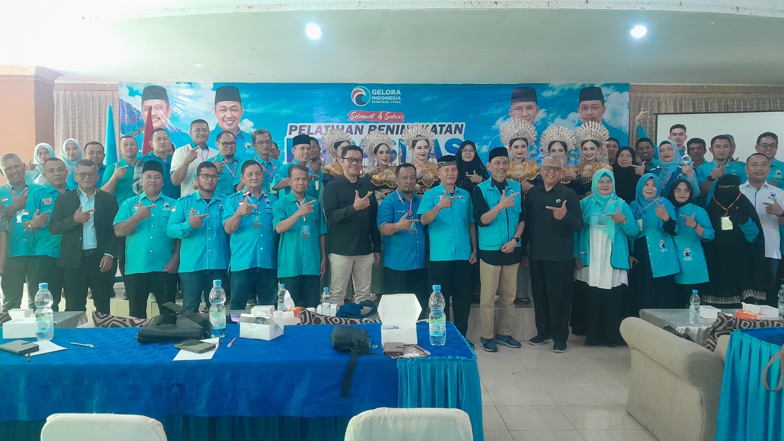 Gelar Pelatihan, Partai Gelora Sumut Perkuat Kapasitas Pimpinan Daerah