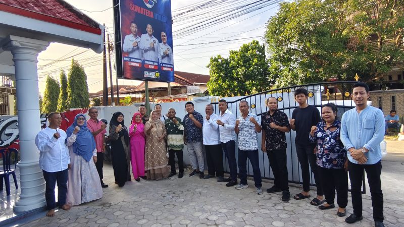 Syukuran Kantor Baru, Perbati Sumut Santuni Anak Yatim dan Gelar Doa Bersama