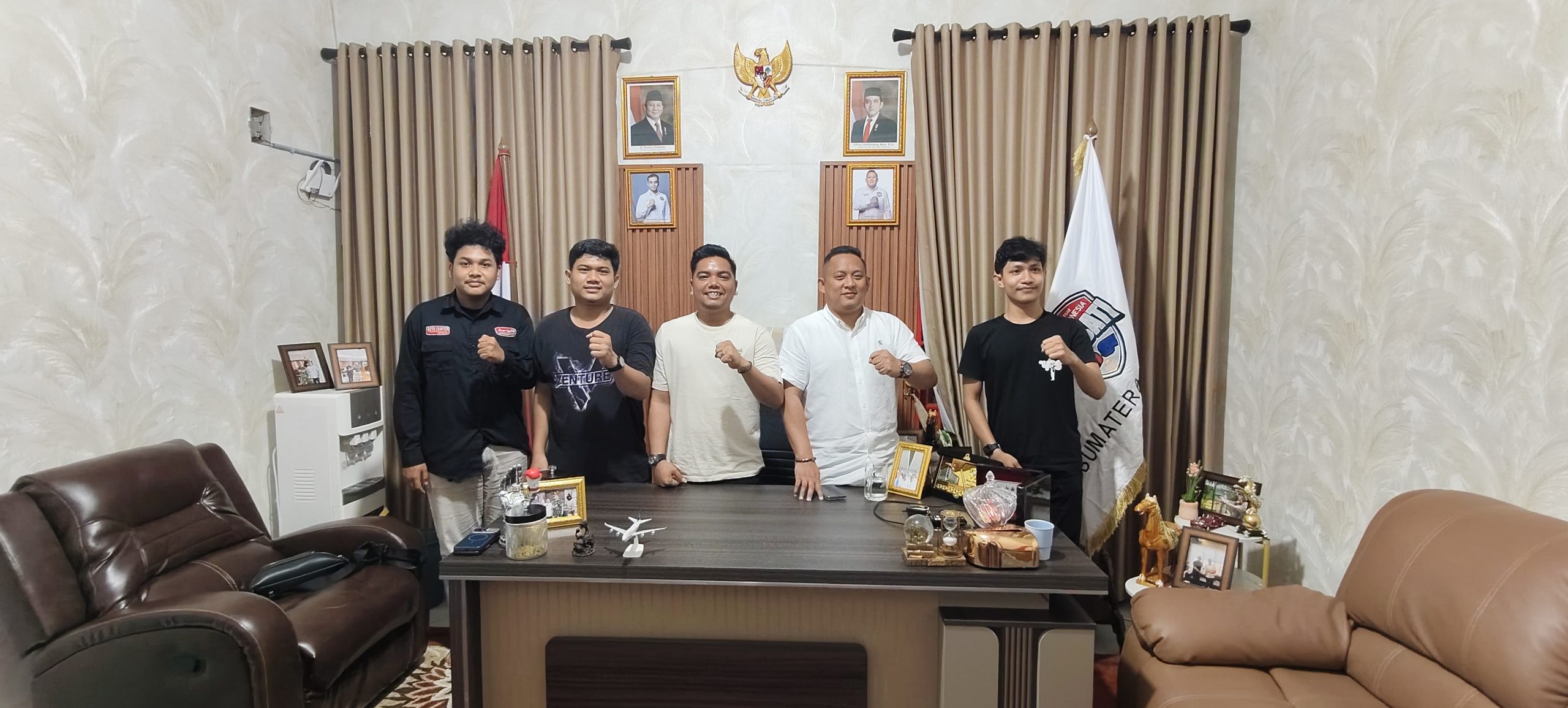Organ Mahasiswa Medan dan Perbati Sumut Bahas Tinju sebagai Wadah Positif Generasi Muda