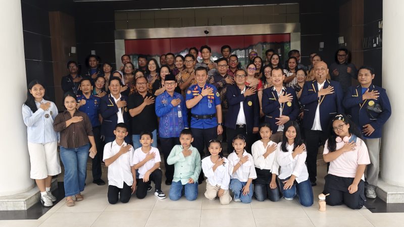 Rico Waas Lepas 173 Kontingen Pesparani Katolik Kota Medan ke Kota Pematang Siantar, Tekankan Kekompakan dan Prestasi Maksimal