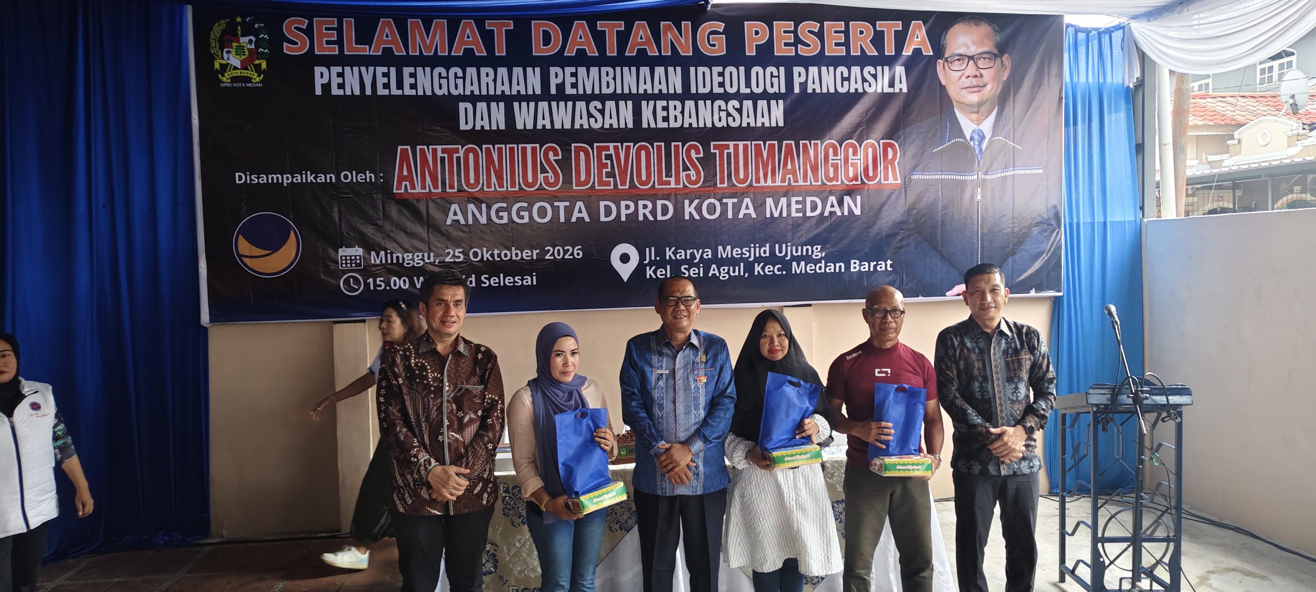 Antonius Tumanggor Tekankan Pentingnya Toleransi, Gotong Royong, dan Bahaya Hoaks
