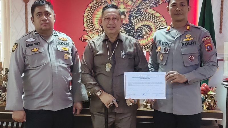 Teken Fakta Integritas, Ketua DPRD Medan Dukung Polri dan Masyarakat Perangi Narkoba